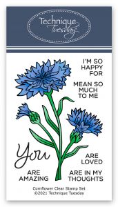 Cornflowers Stamp Set