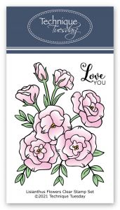 Lisianthus Flower Stamp Set