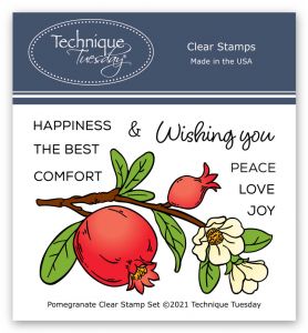 Pomegranate Stamp Set