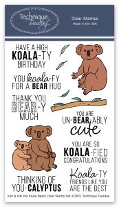 Ken & Kiki the Koala Bears Stamps