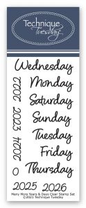 Many More Years & Days Stamp Set