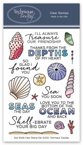 Seashells Clear Stamps