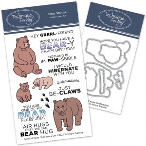 Family of Bears Stamp & Die Bundle