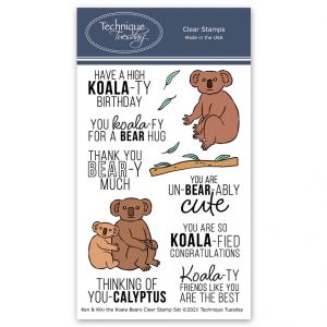 Ken & Kiki the Koala Bears Stamps
