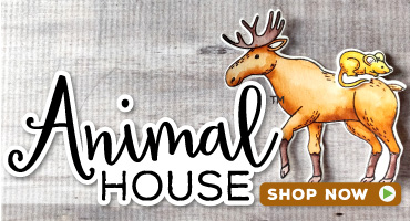 Animal House stamp sets and matching crafting dies are great for card making and all your paper crafting needs. See the whole collection here.