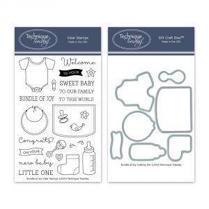 Bundle of Joy Stamp Set with Matching Dies