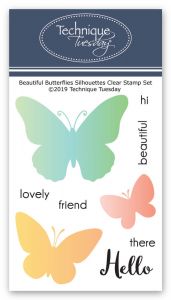 Beautiful Butterflies Silhouettes Stamp Set