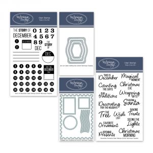 Documenting December Stamps and Dies Bundle
