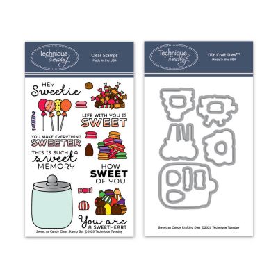 Sweets for the Sweet Set of 12 Cling Stamp Used View All Photos
