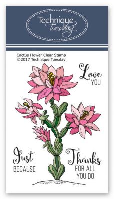 Cactus Flower Stamp Set
