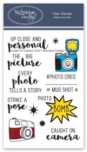 Caught on Camera Clear Stamps