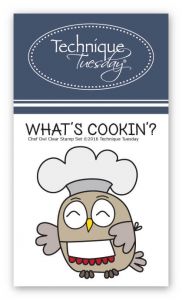 Chef Owl Stamp Set