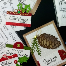 Christmas & Winter Stamp Sets and Dies Collection