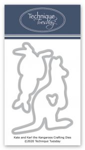Kate & Karl the Kangaroos Crafting Dies