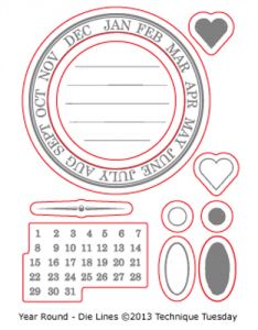 Year Round - Digital Cut Files