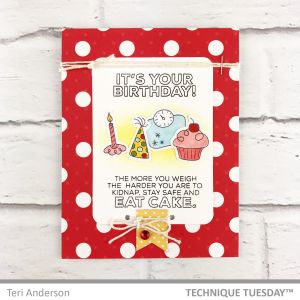 Birthday Card Ideas: Technique Tuesday