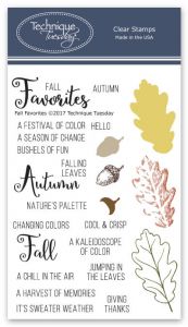 Fall Favorites Clear Stamps