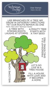 Family Tree Clear Stamps