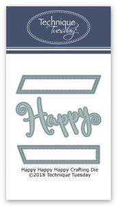 Happy Happy Happy Crafting Dies