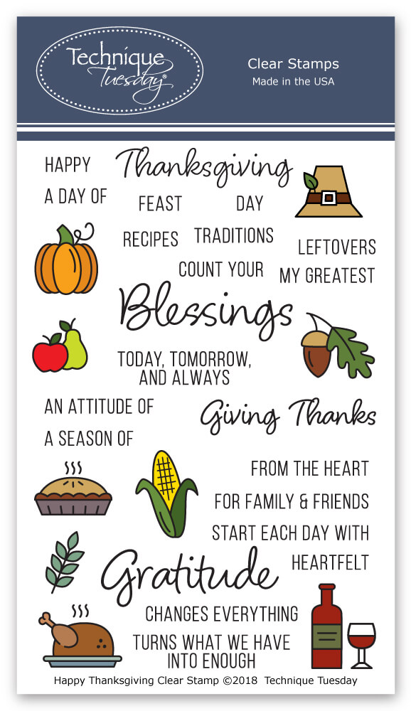 Happy Thanksgiving Stamp Set