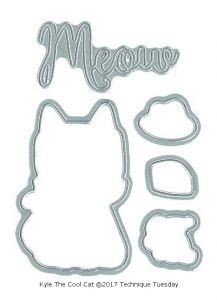 Kyle the Cool Cat DIY Steel Die