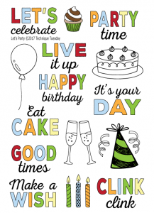 Let's Party Stamp Set