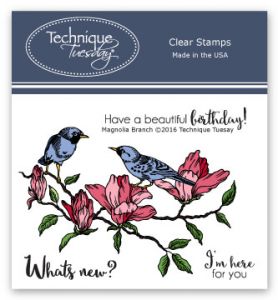 Magnolia Branch Stamp Set