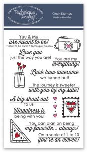 Meant to Be Clear Stamps