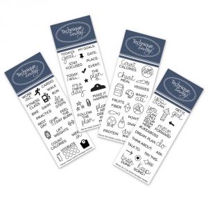 Be Healthy Planner Stamps Bundle