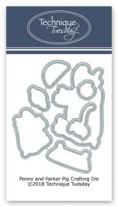 Parker & Penny Pig Crafting Dies