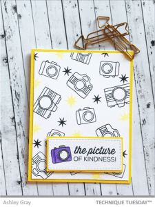 Picture of Kindness Cameras Handmade Card