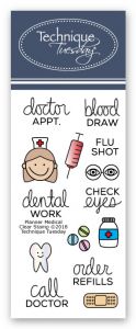 Planner - Medical Stamp Set