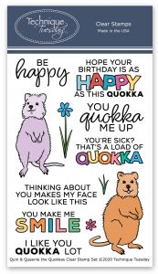 Quin & Queenie the Quokkas Clear Stamps
