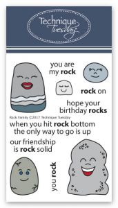 Rock Family Stamp Set