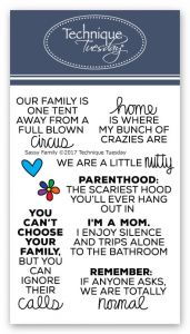 Sassy Family Stamp Set