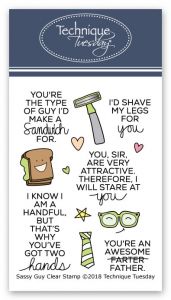 Sassy Guy Stamp Set