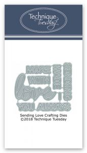 Sending Love Crafting Dies