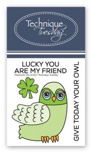 Shamrock Owl Stamp Set