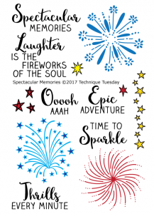Spectacular Memories Stamp Set