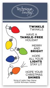 String of Lights Stamp Set