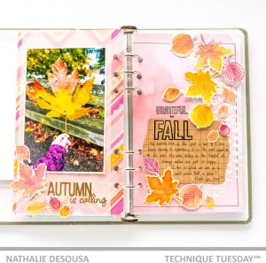 Grateful for Fall Leafy Layout
