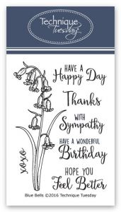 Bluebells Flower Stamp Set