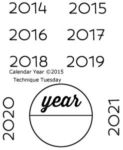 Calendar - Years