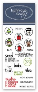 Planner Christmas Stamp Set