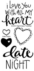 Date Night Stamp Set