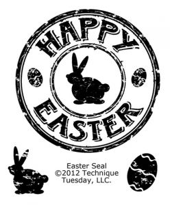 Easter Seal Stamp Set