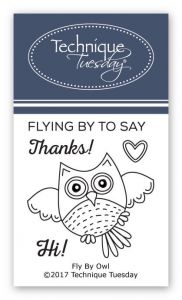 Fly By Owl Stamp Set