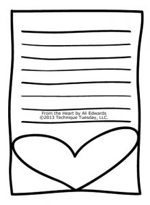 From The Heart by Ali Edwards - Stamp Set
