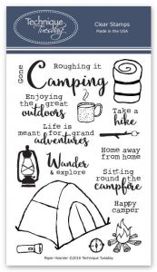 Gone Camping Stamp Set