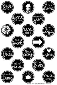Family Flair Stamp Set